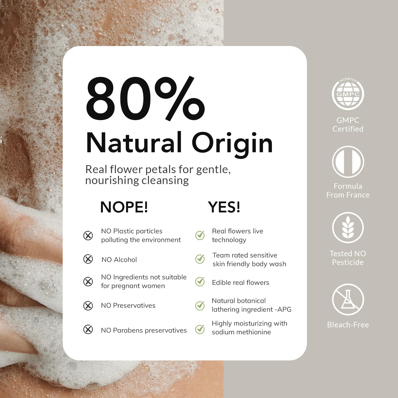 Kustie Gel Douche Pompe doseuse pour une application précise