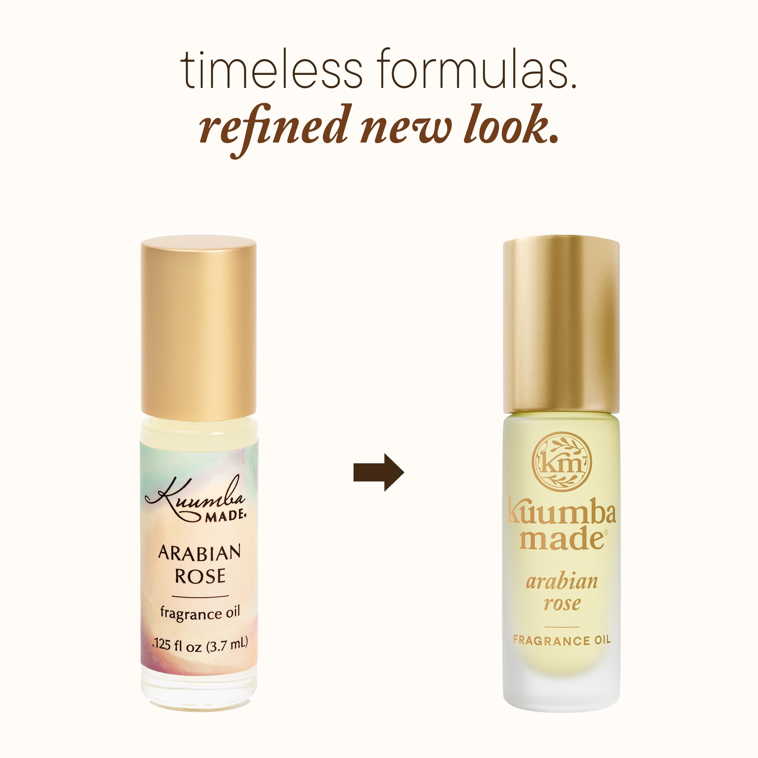 Kuumba Made flacon-roll-on pratique pour application rapide.