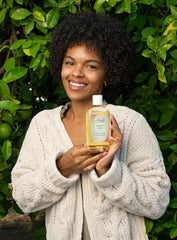 Kuumba Made huile vanille: bain douceur et soin nourrissant.