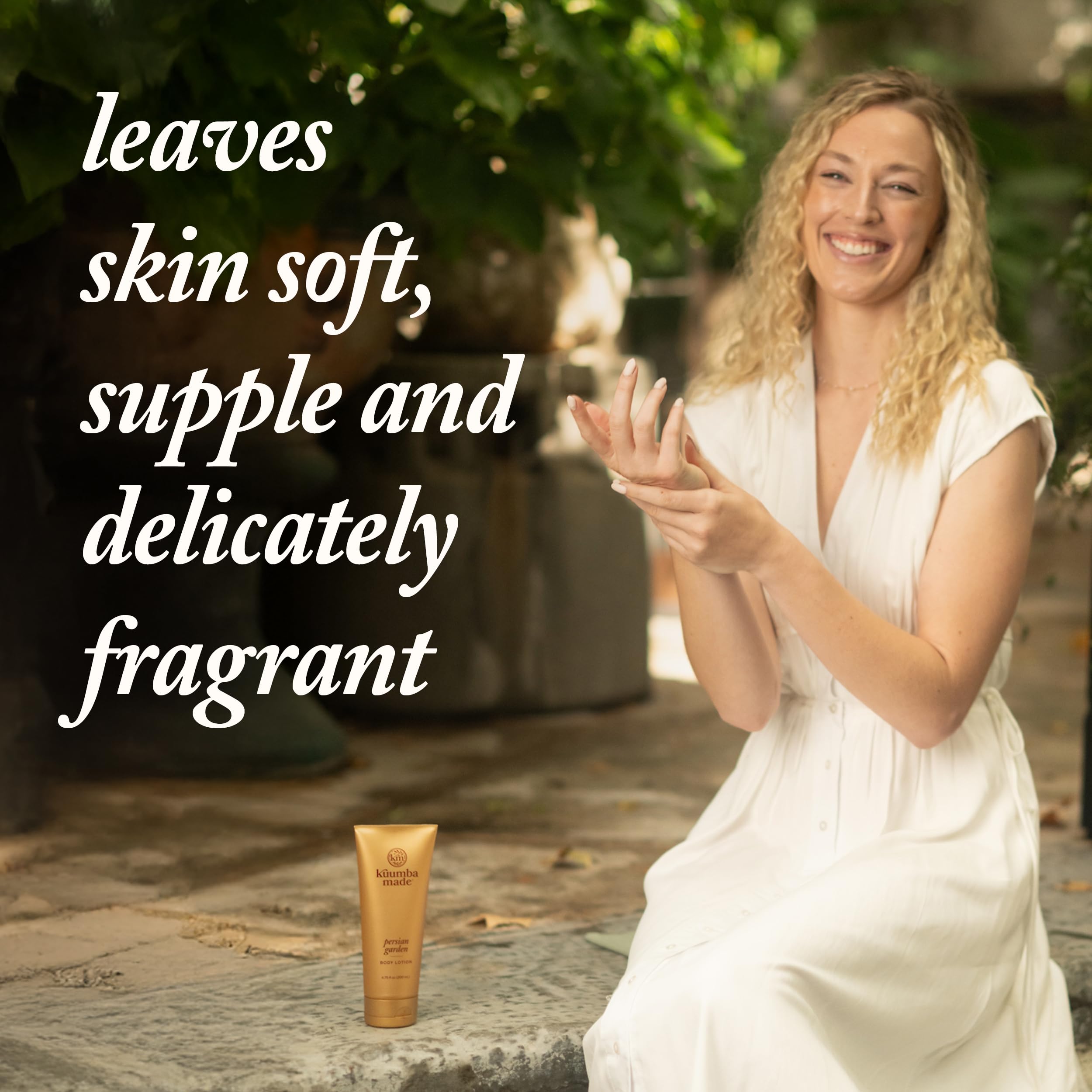 Kuumba Made Jardin Persan: formule végan respectueuse pour la peau.