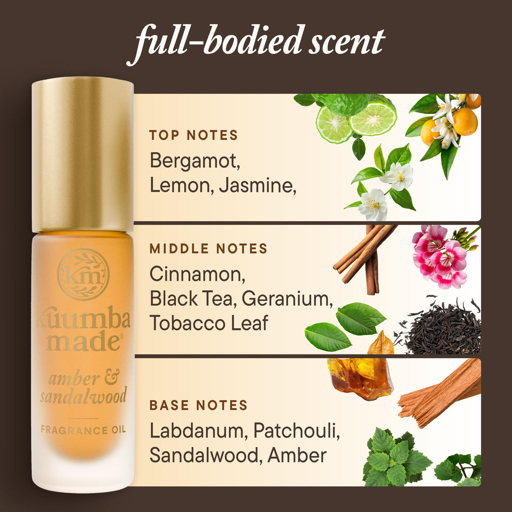 Parfum concentré Kuumba Made longue durée sur la peau