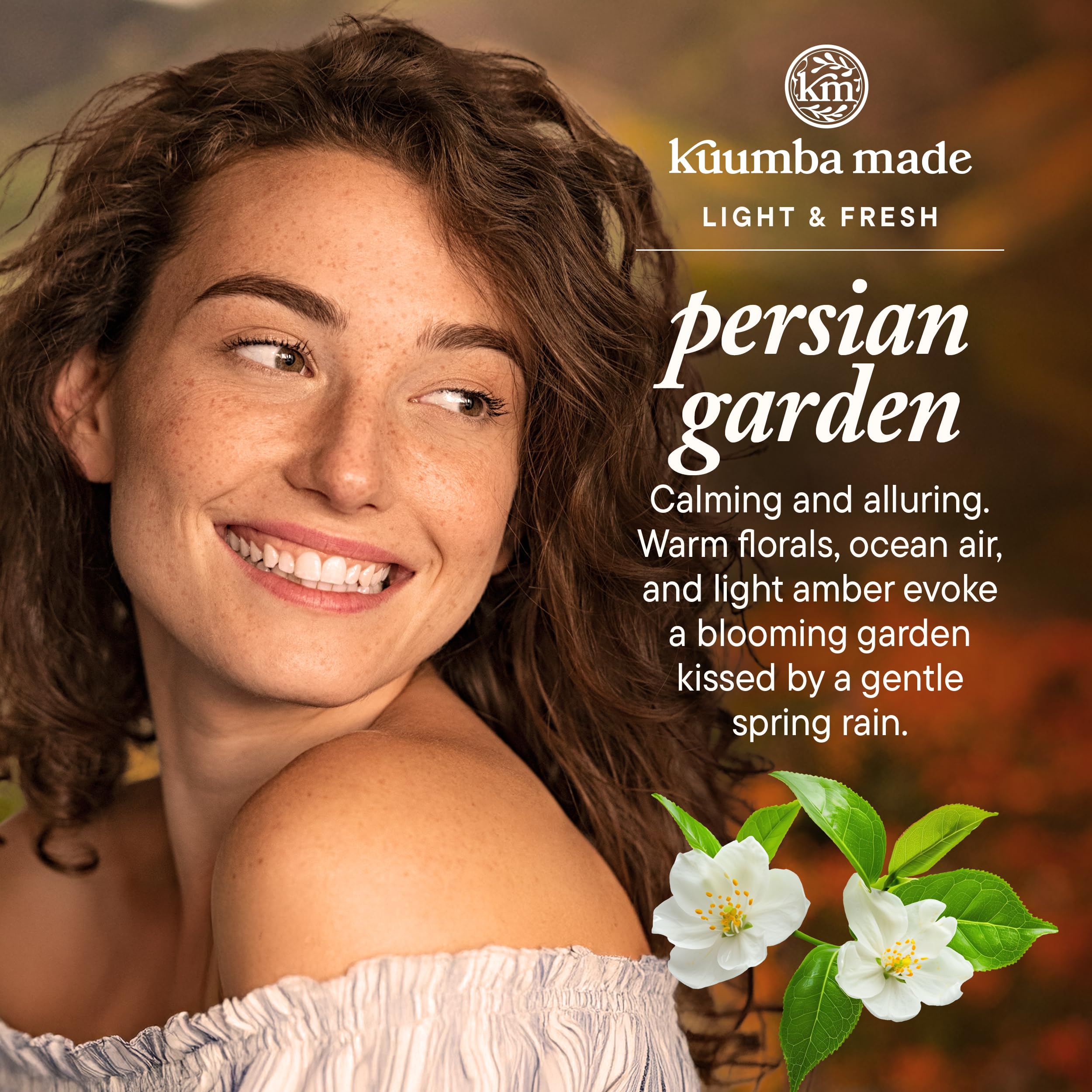 Kuumba Made Persian Garden – notes florales distinctes pour une ambiance élégante.