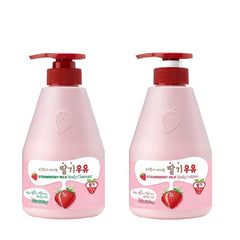 Kwailnara fraise lait douche bouteille – douceur parfumée et hydratation