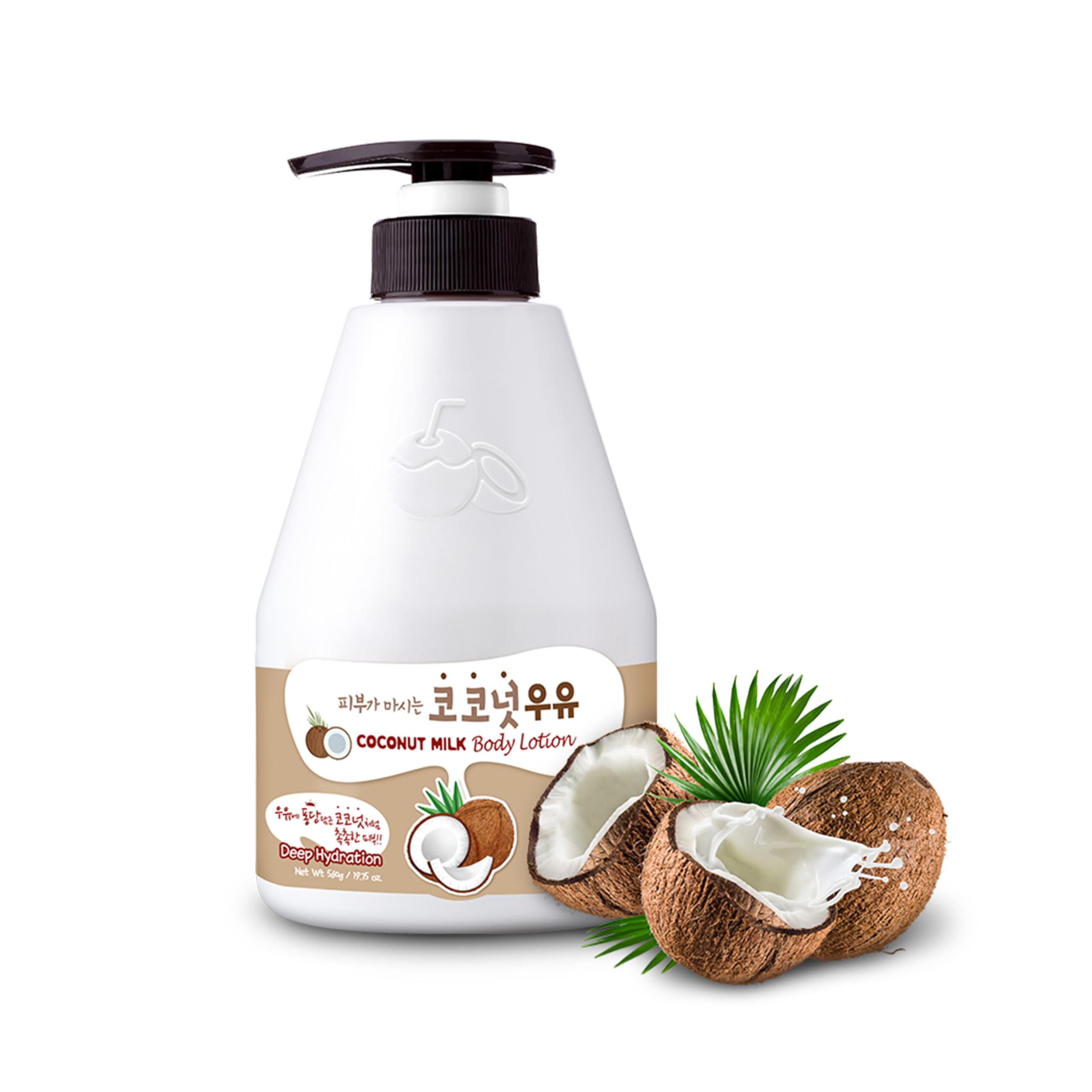 KWAILNARA lait coco corps, bouteille, hydratation douce pour la peau