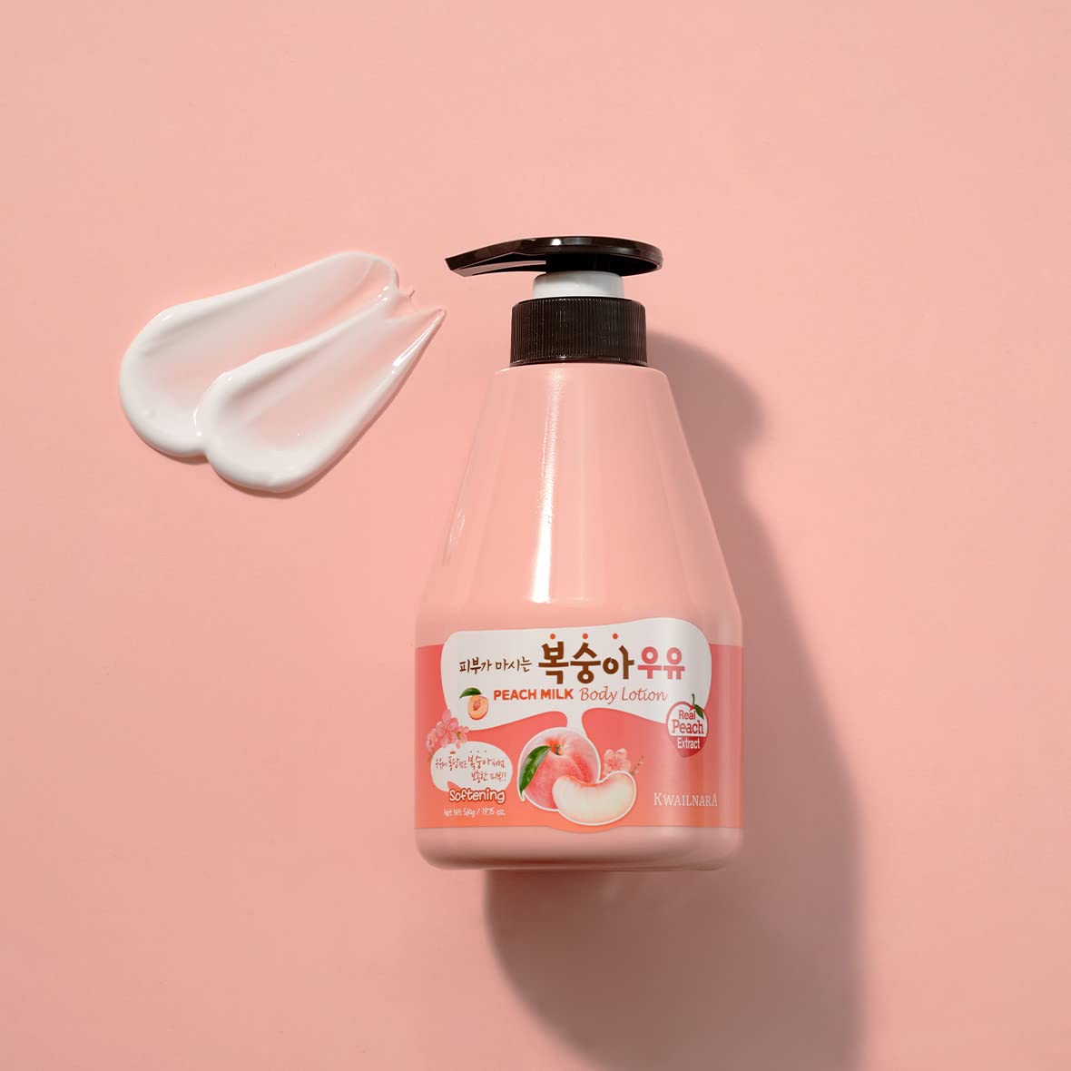 Kwailnara Lait Pêche Parfum léger: sillage subtil et agréable.