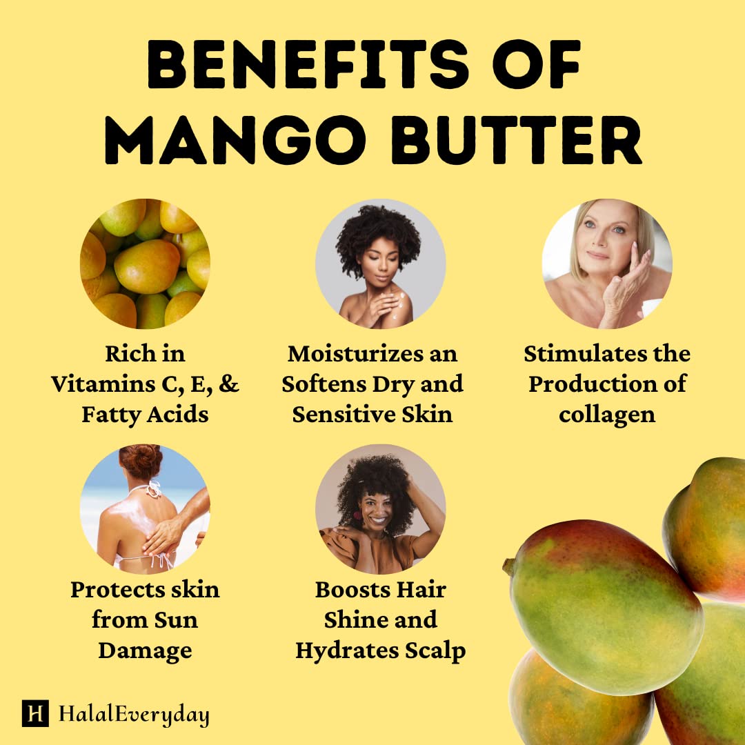 Beurre de mangue Kyabo, base pour cosmétiques maison, crème.