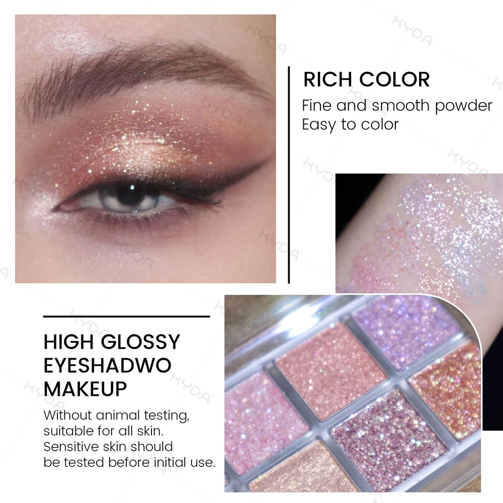 Application ombres pinceau sans couture KYDA