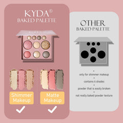 KYDA bronzer poudre mate – contour doux et tenue longue durée.