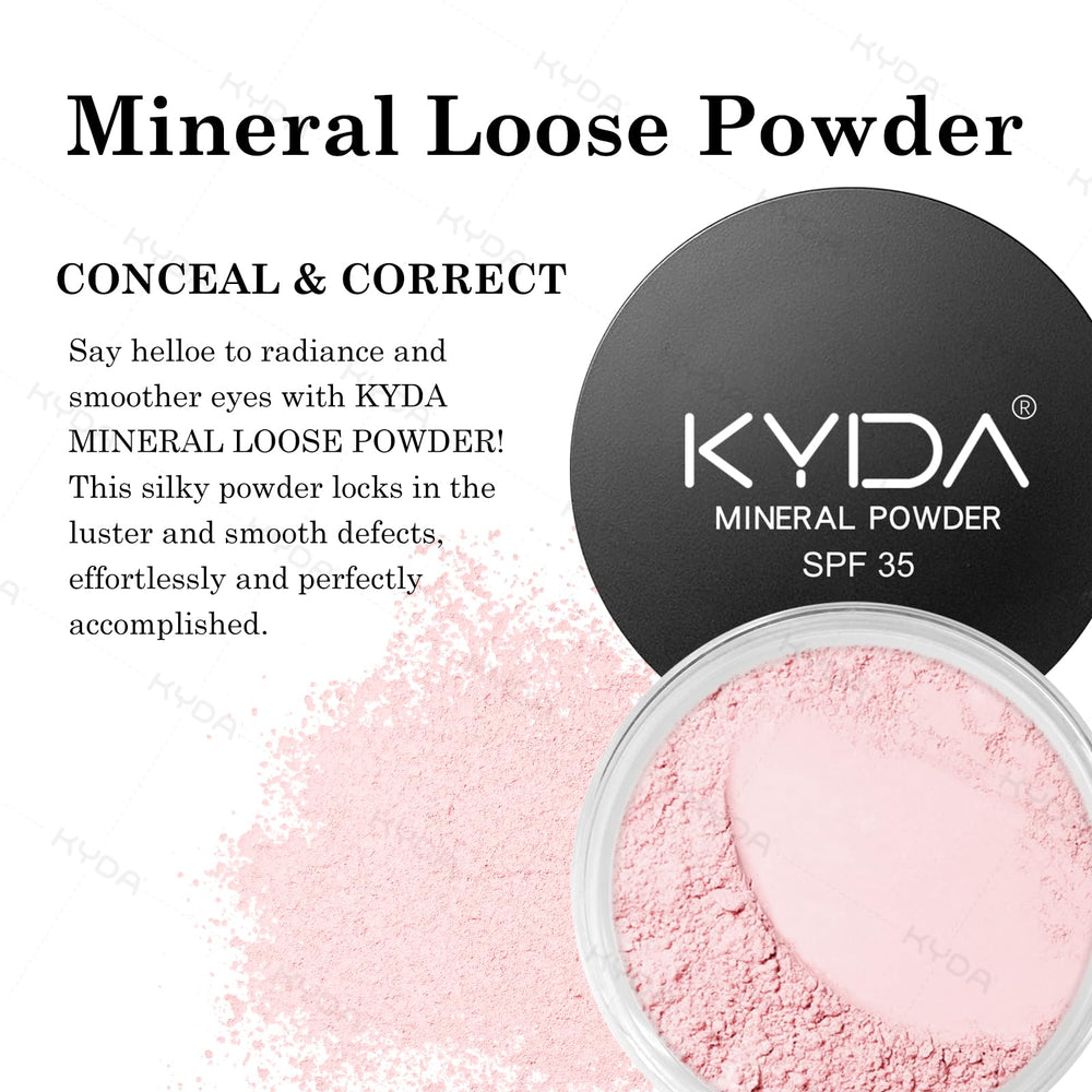KYDA étui-kit correcteur minéral pour transporter facilement votre routine.