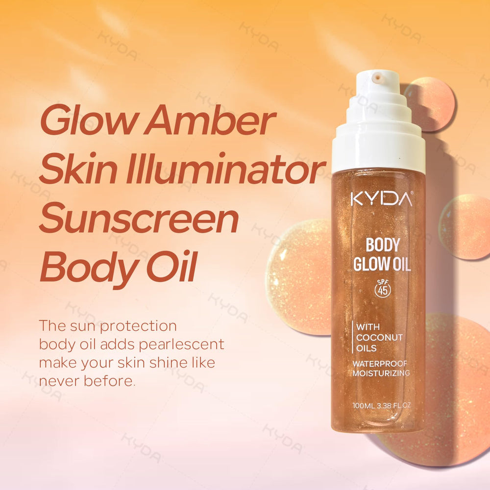 KYDA Huile Éclat Corps texture légère et absorption rapide sur la peau