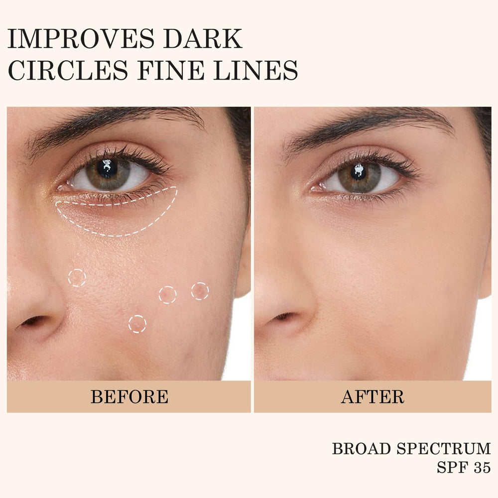 KYDA Mineral Eyes Cream, protection SPF 35 pour le contour des yeux.
