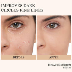 KYDA Mineral Eyes Cream, protection SPF 35 pour le contour des yeux.