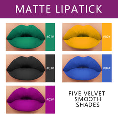 KYDA rouges velours matte – texture soyeuse et longue tenue