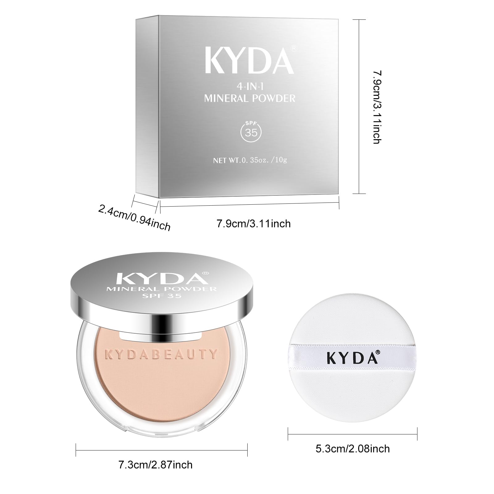 KYDA teinte claire, idéal pour un aspect naturel au quotidien