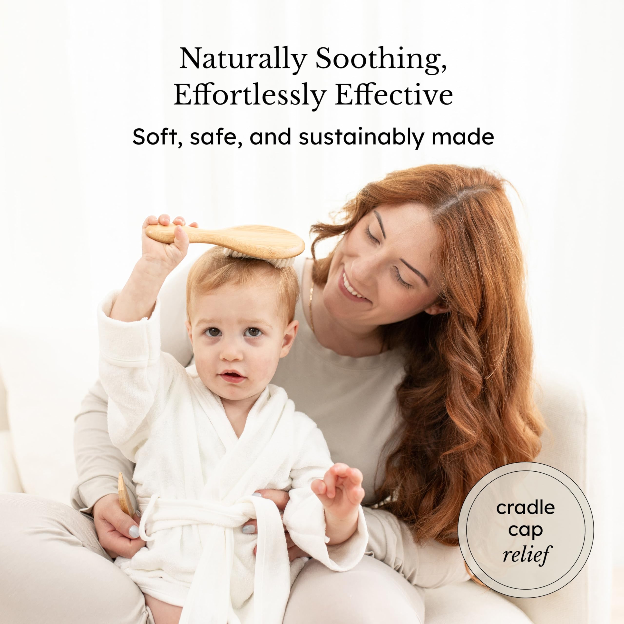 Ensemble KYTE BABY de brosses en bambou, solution complète pour les cheveux.