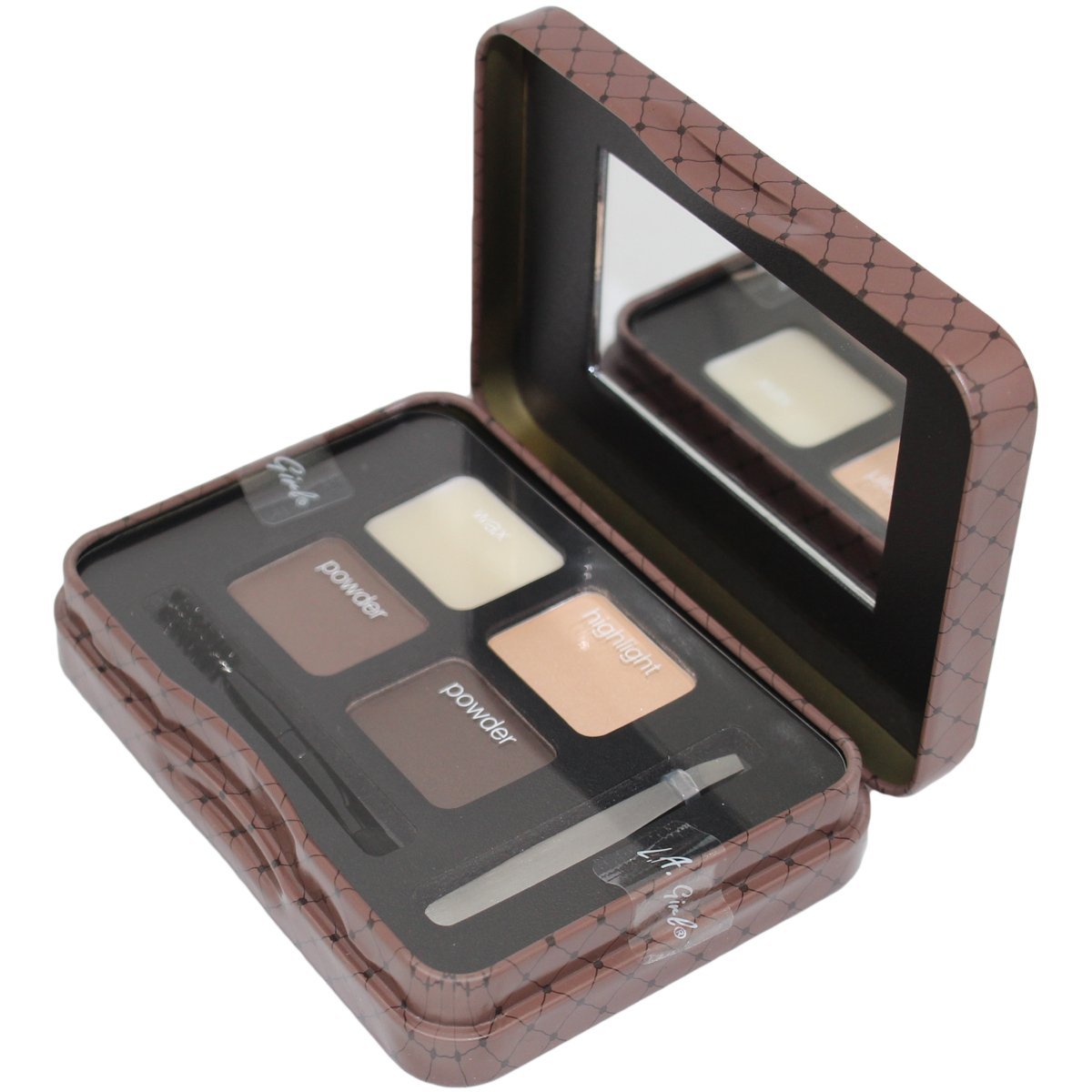 Kit sourcils L.A. Girl: cire transparente pour fixer les poils durablement.