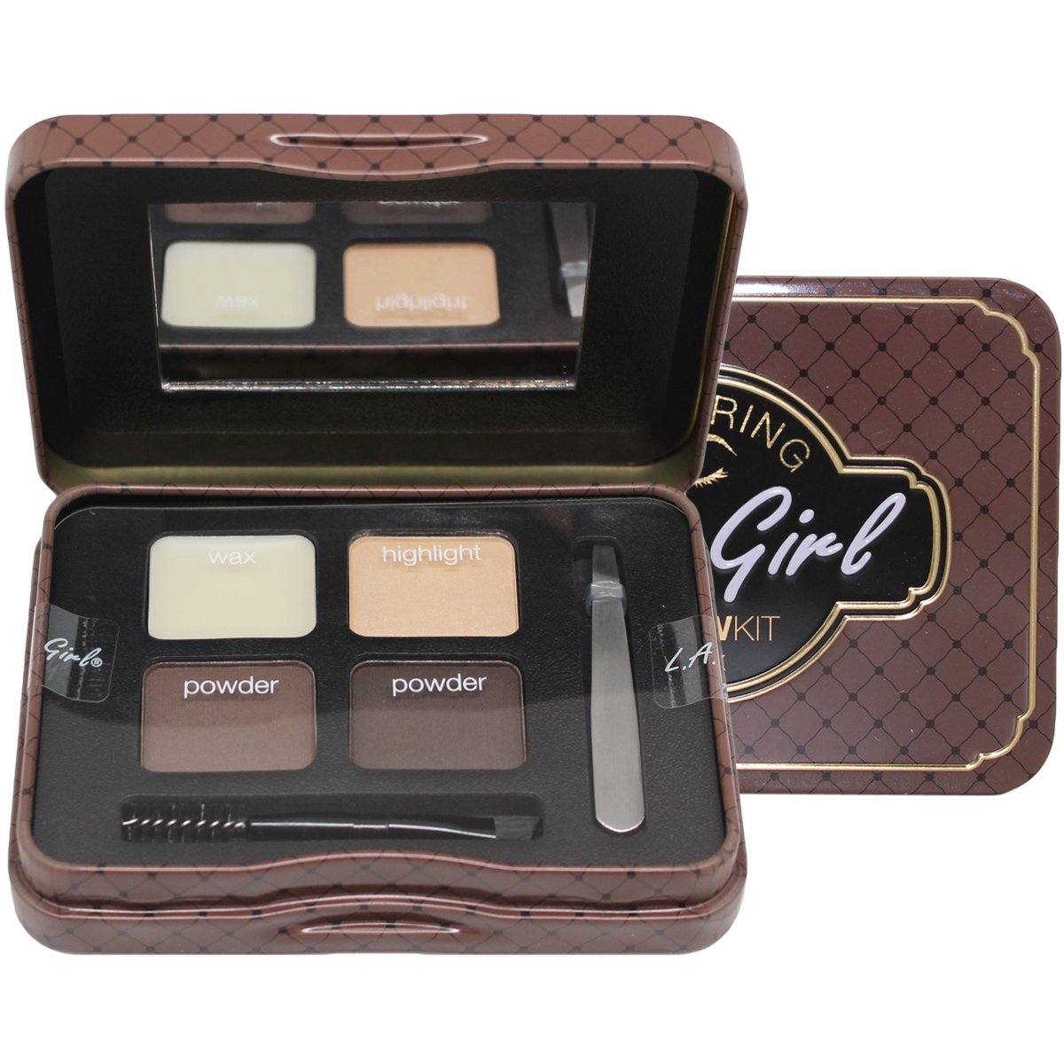 Kit sourcils L.A. Girl: highlighter pour mettre en valeur l'arc.