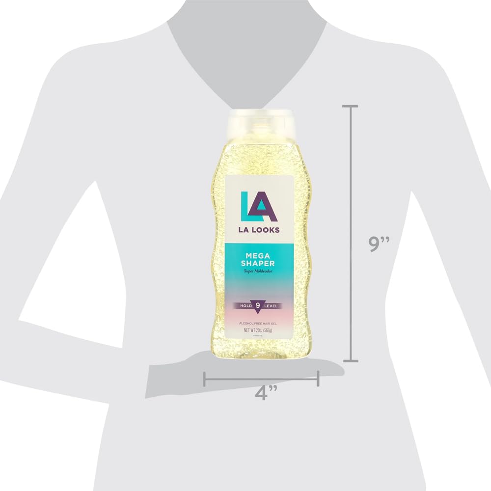 Coiffure quotidienne durable grâce au gel L.A. Looks Mega Shaper.