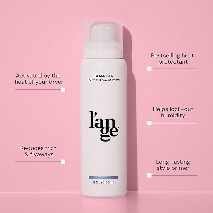 L'ANGE HAIR brume anti-frisottis pré-coiffage pour réduire les frisottis.