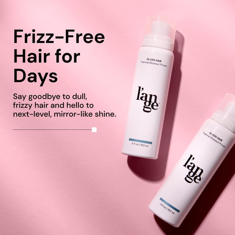 L'ANGE HAIR protection chaleur soyeuse pour une chevelure fluide et facile à coiffer.