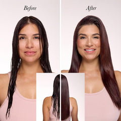 L'ANGE HAIR Replenish offre une texture soyeuse qui facilite le coiffage.