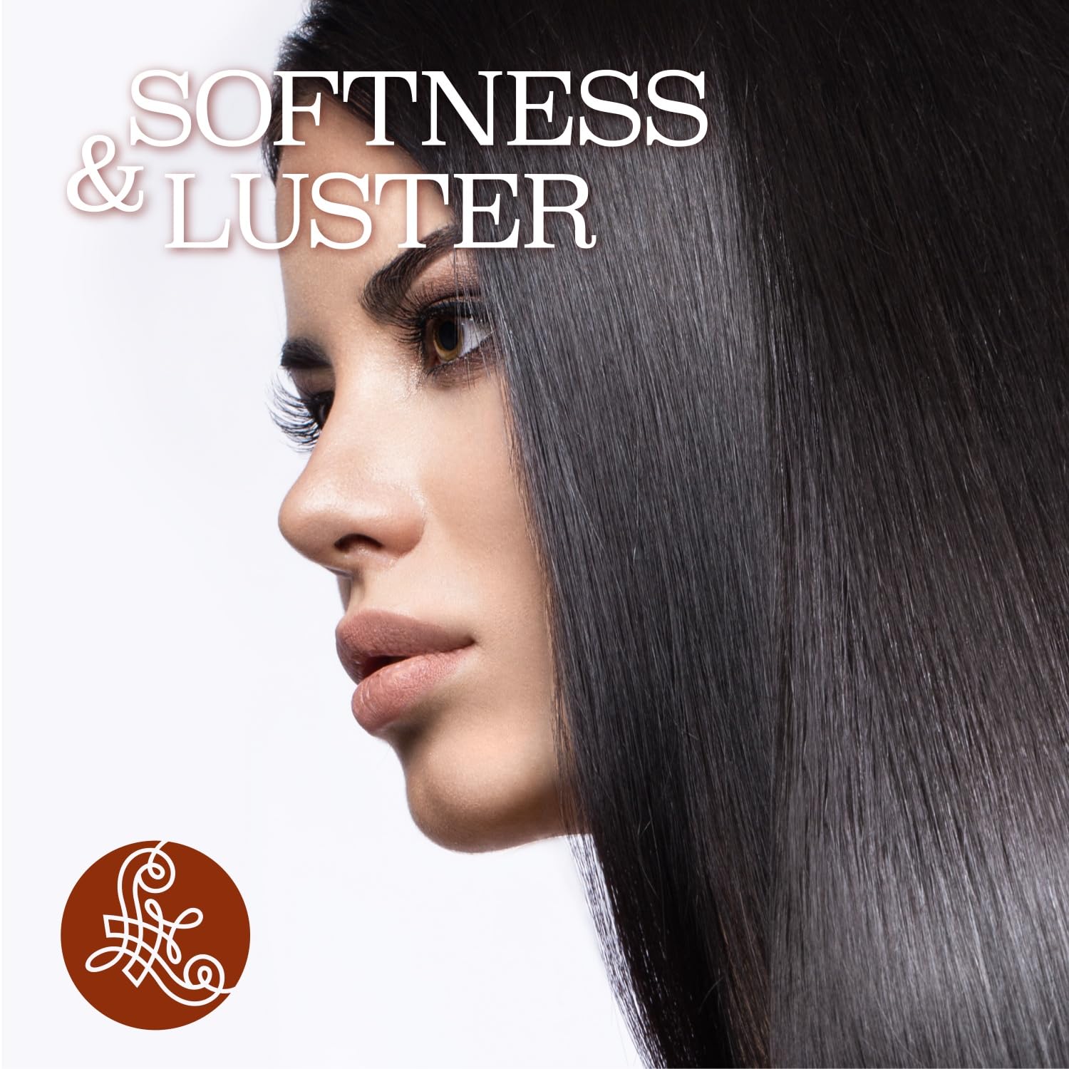 Rituel maison L LUSETA argan, cheveux nourris et revitalisés.