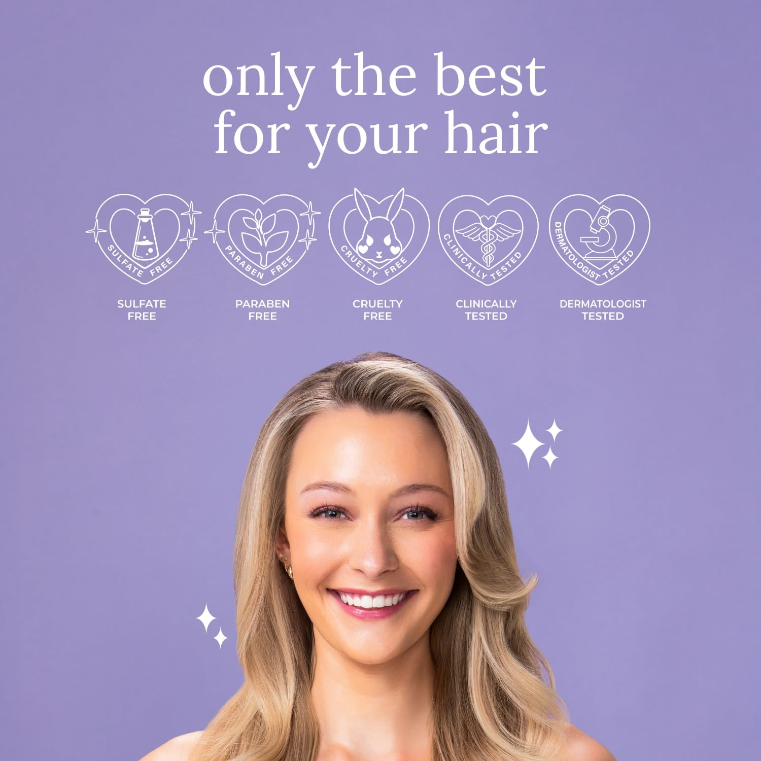L LUSETA Biotin Trio routine simple – kit tout-en-un pour le soin quotidien.