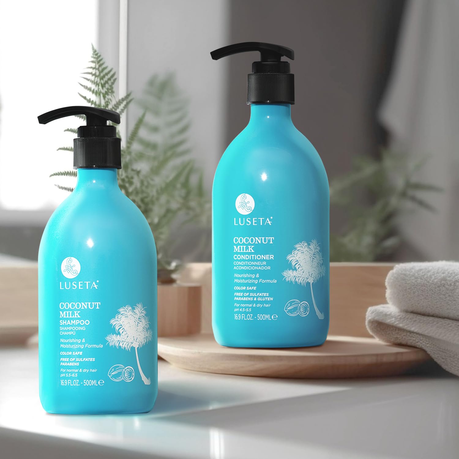 L LUSETA Protéines hydrolysées – équilibre et élasticité des cheveux.