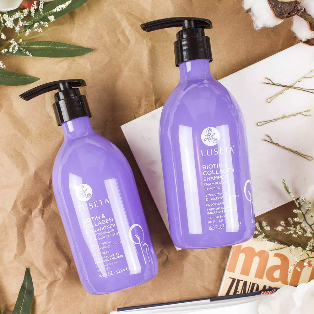 L LUSETA Sans sulfates – formule douce et adaptée à l'usage quotidien.