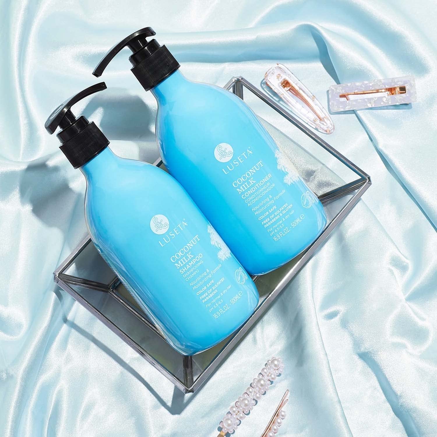 L LUSETA Utilisation quotidienne – cheveux plus doux et brillants.
