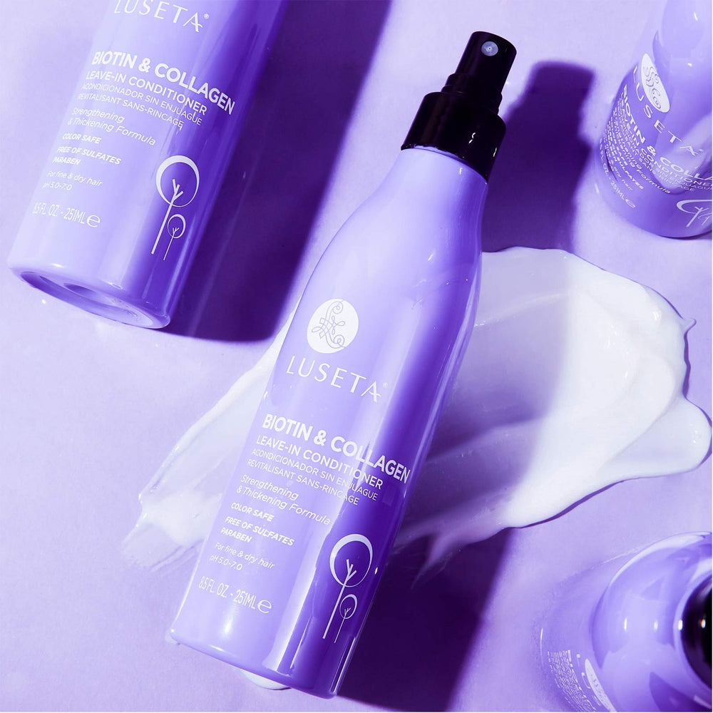 L LUSETA Volume: cheveux plus volumineux et rebondis.