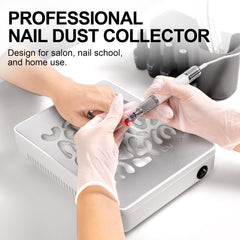 L'UGX Collecteur d'ongles moteur sans balais assure aspiration puissante et silencieuse.