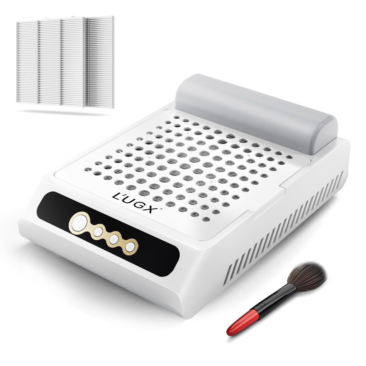 L'UGX ramasseur-poussiere-ongles avec batterie rechargeable, liberté sans fil.