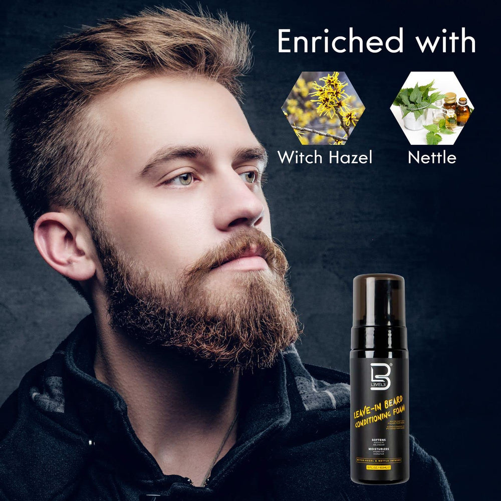 L3 Barbe – adoucissement des poils, fini doux et soyeux.