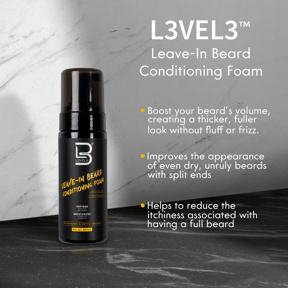 L3 Barbe – confort peau sous barbe, réduction des irritations.