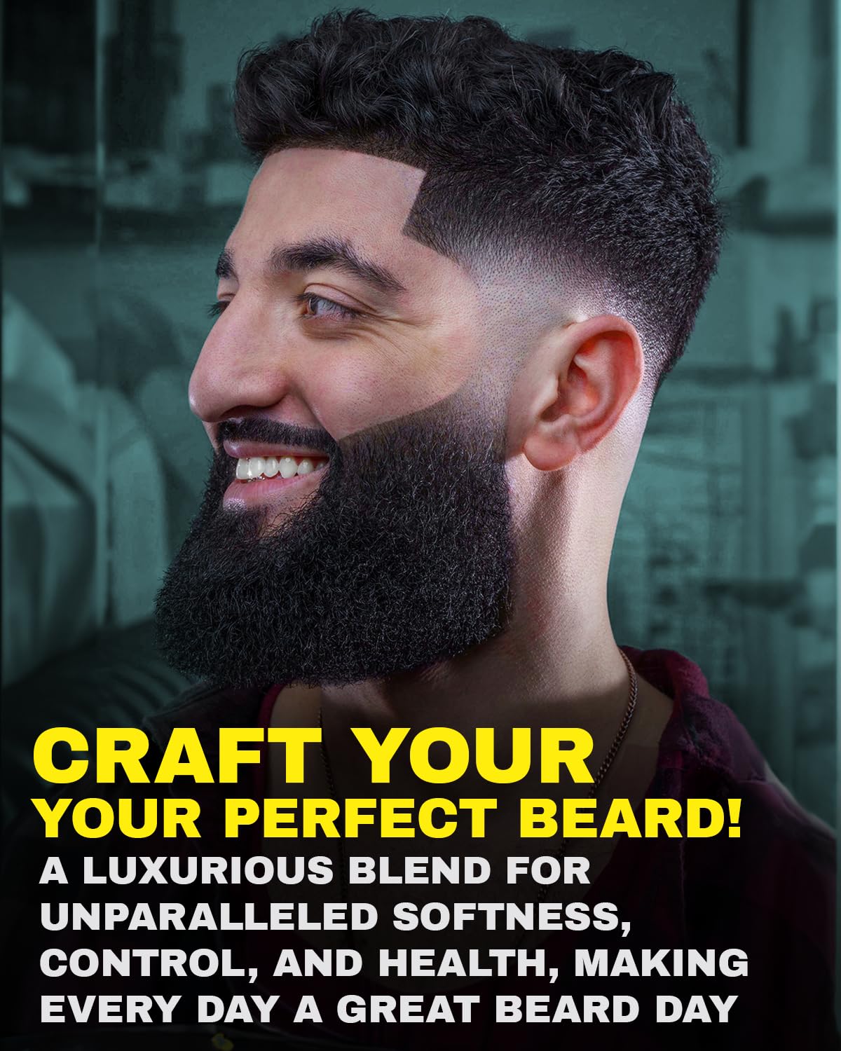 L3 baume barbe, application rapide grâce à une texture légère et facile.