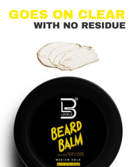 L3 baume barbe, parfum frais pour une expérience agréable après le rasage.
