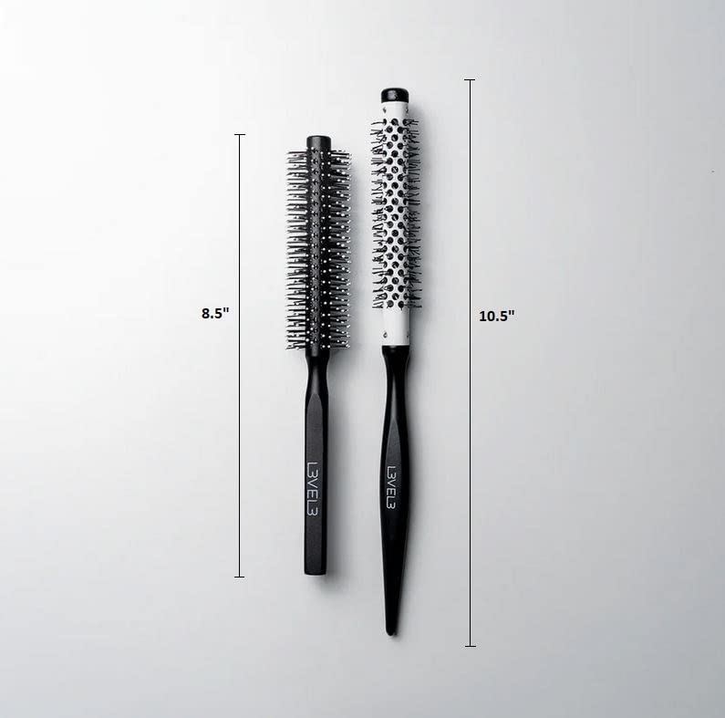 L3 brosse ronde ergonomique : outil professionnel léger pour un style durable.