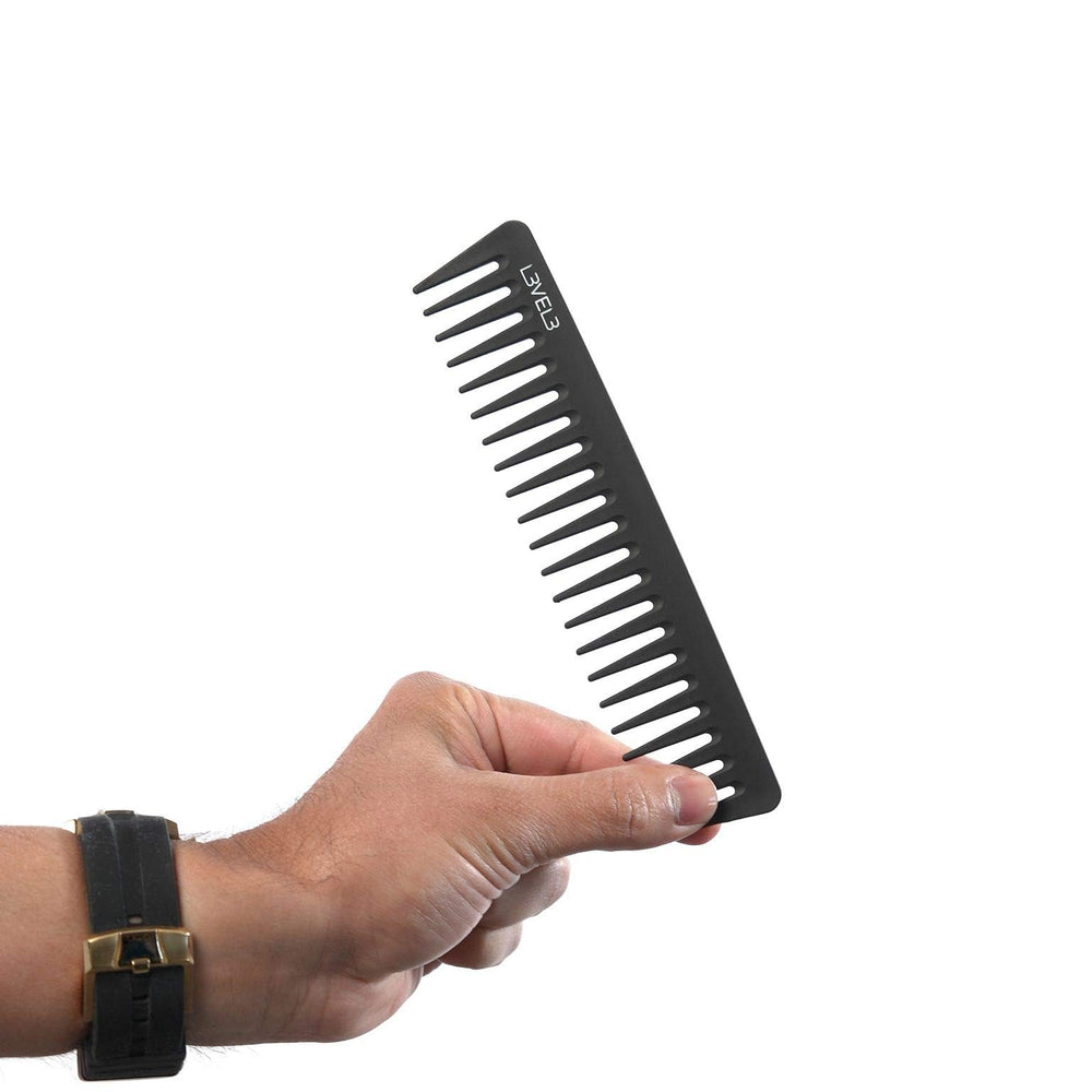 L3 Carbon Peigne durabilité résine: outil robuste pour un usage quotidien.