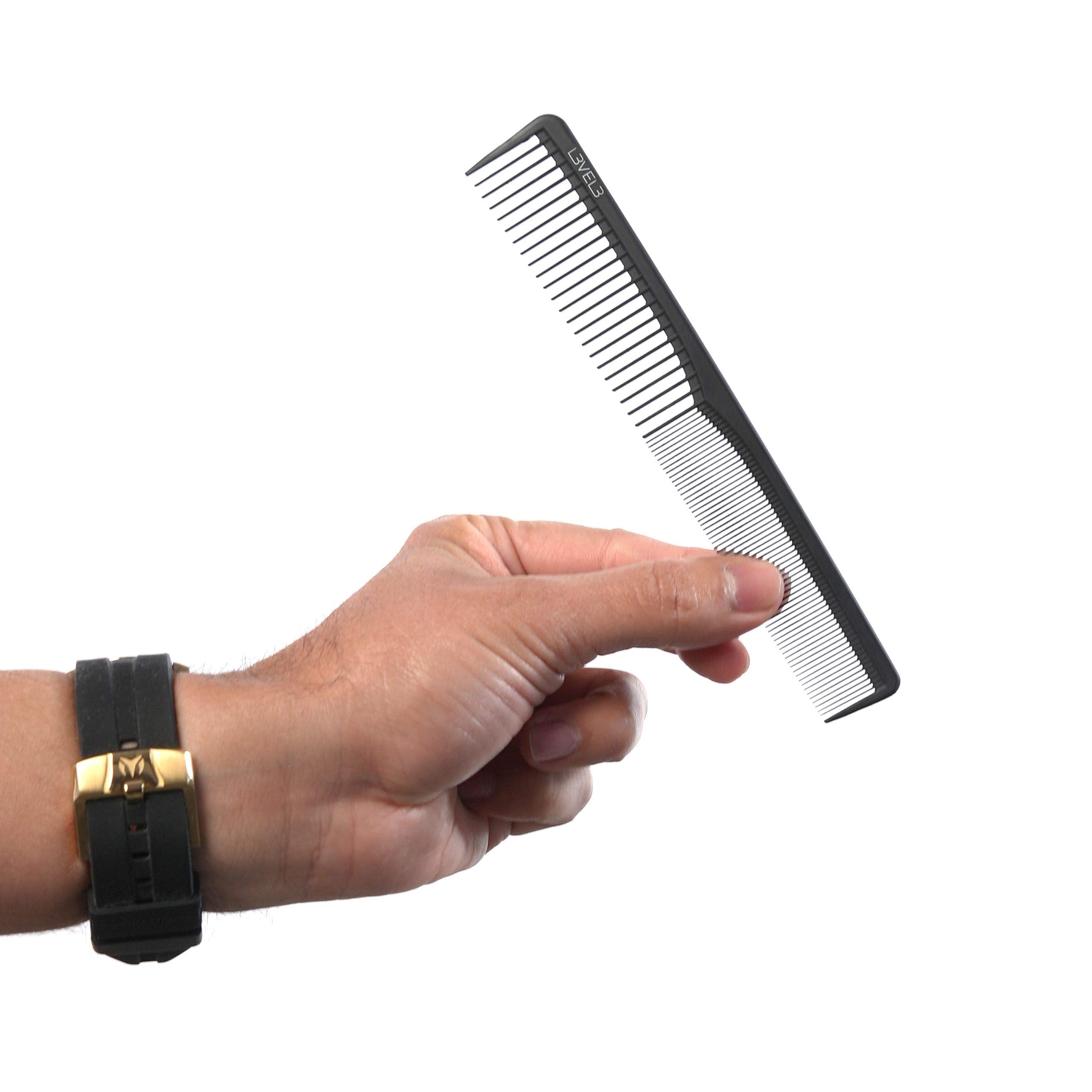 Peigne L3 Carbon queue detaillage, précision pour les contours et détails.