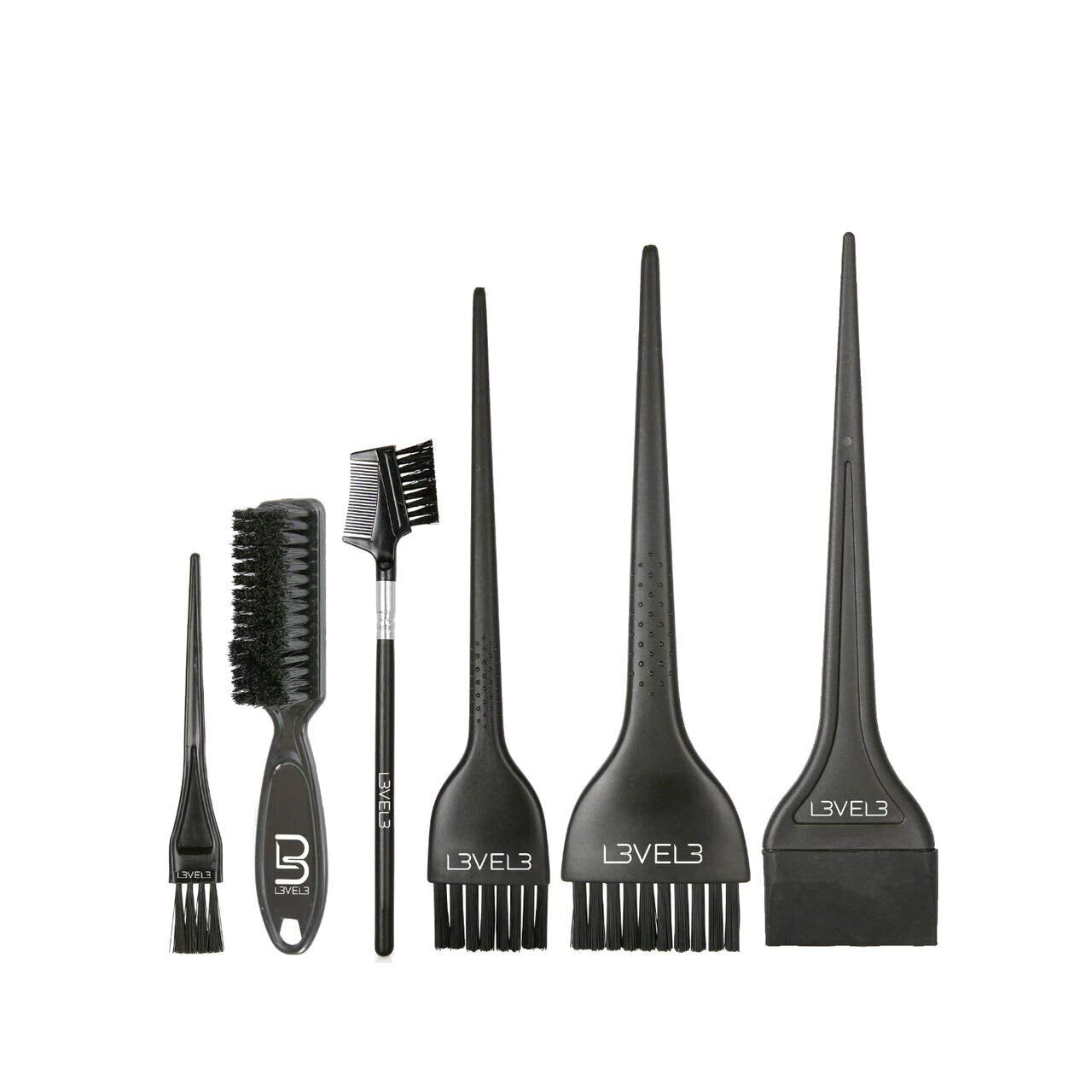 Pinceaux L3 ensemble pinceaux teinture 6 pièces, précision professionnelle.