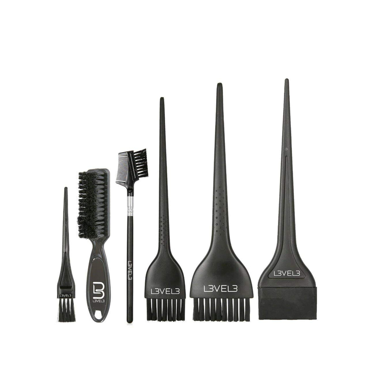 Pinceaux L3 ensemble pinceaux teinture 6 pièces, précision professionnelle.