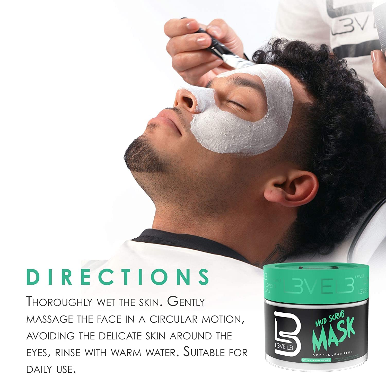 L3 gommage abricot visage, exfoliation lente pour peau lumineuse.
