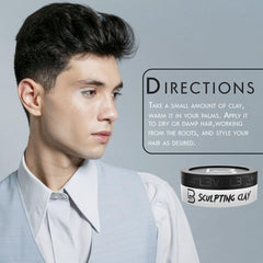 L3 Level 3 Hair Sculpting Clay - texture mate pour un style discret et moderne.