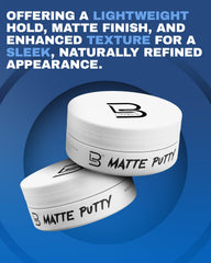 Finition mate du L3 Level 3 Matte Putty pour un look naturel sans brillance.