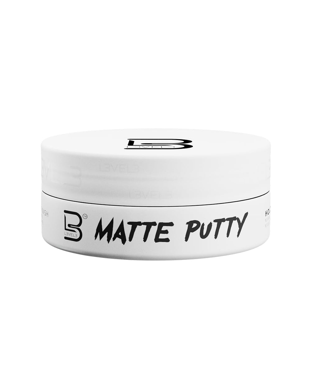 L3 Level 3 Matte Putty offre volume et tenue flexible sur tous types de cheveux.