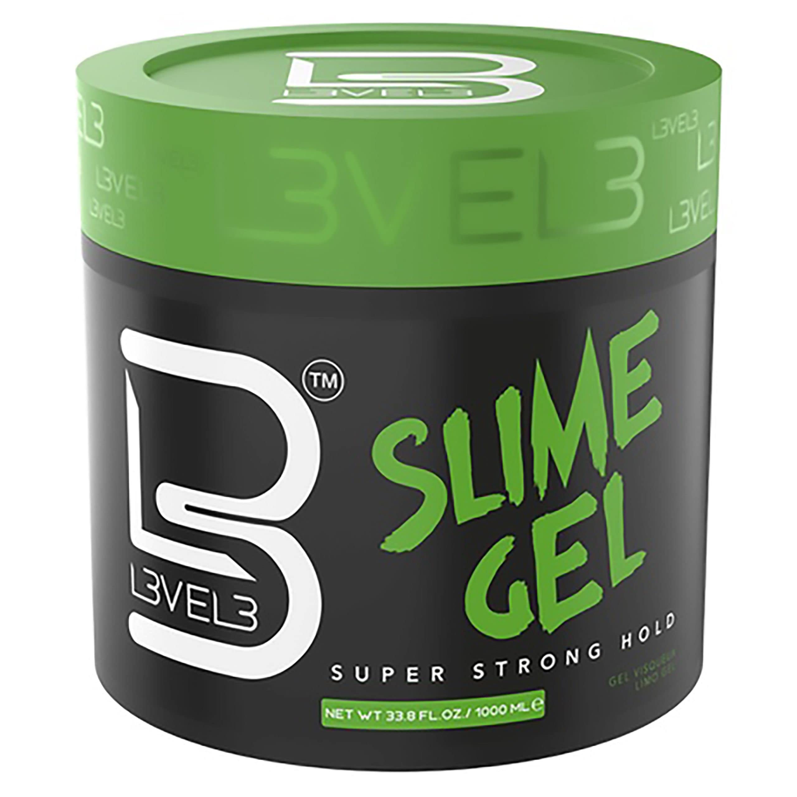 L3 Level 3 Slime Gel – bouteille élégante, application fluide et contrôle durable.