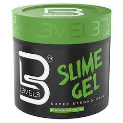 L3 Level 3 Slime Gel – bouteille élégante, application fluide et contrôle durable.