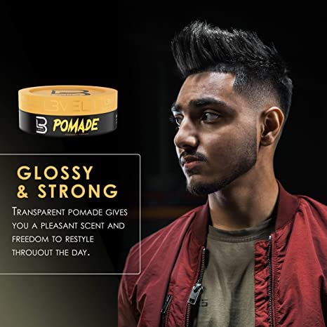 L3 Level 3 Pomade brillance naturelle: fini lumineux sans excès.