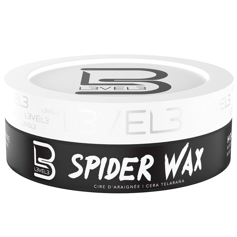 Brillance moyenne naturelle et contrôle du style avec L3 Level 3 Spider Wax